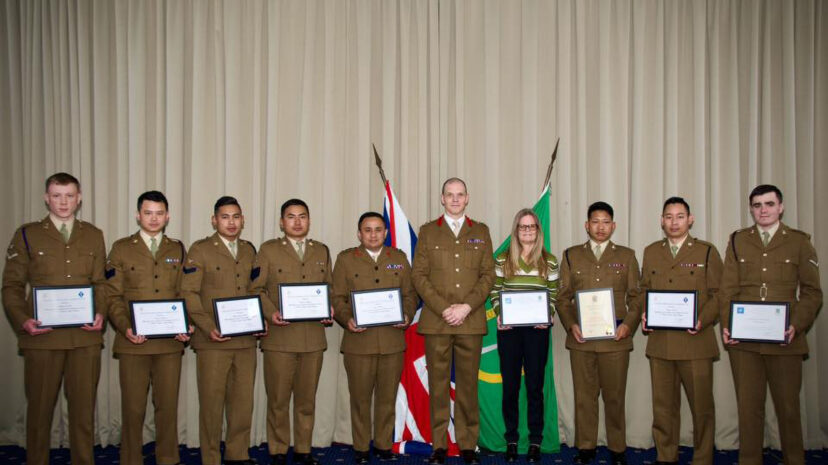 Commendations and Medals for Gurkha Allied Rapid Reaction Corps Support Battalion personnel Commendations and Medals for Gurkha Allied Rapid Reaction Corps Support Battalion personnel