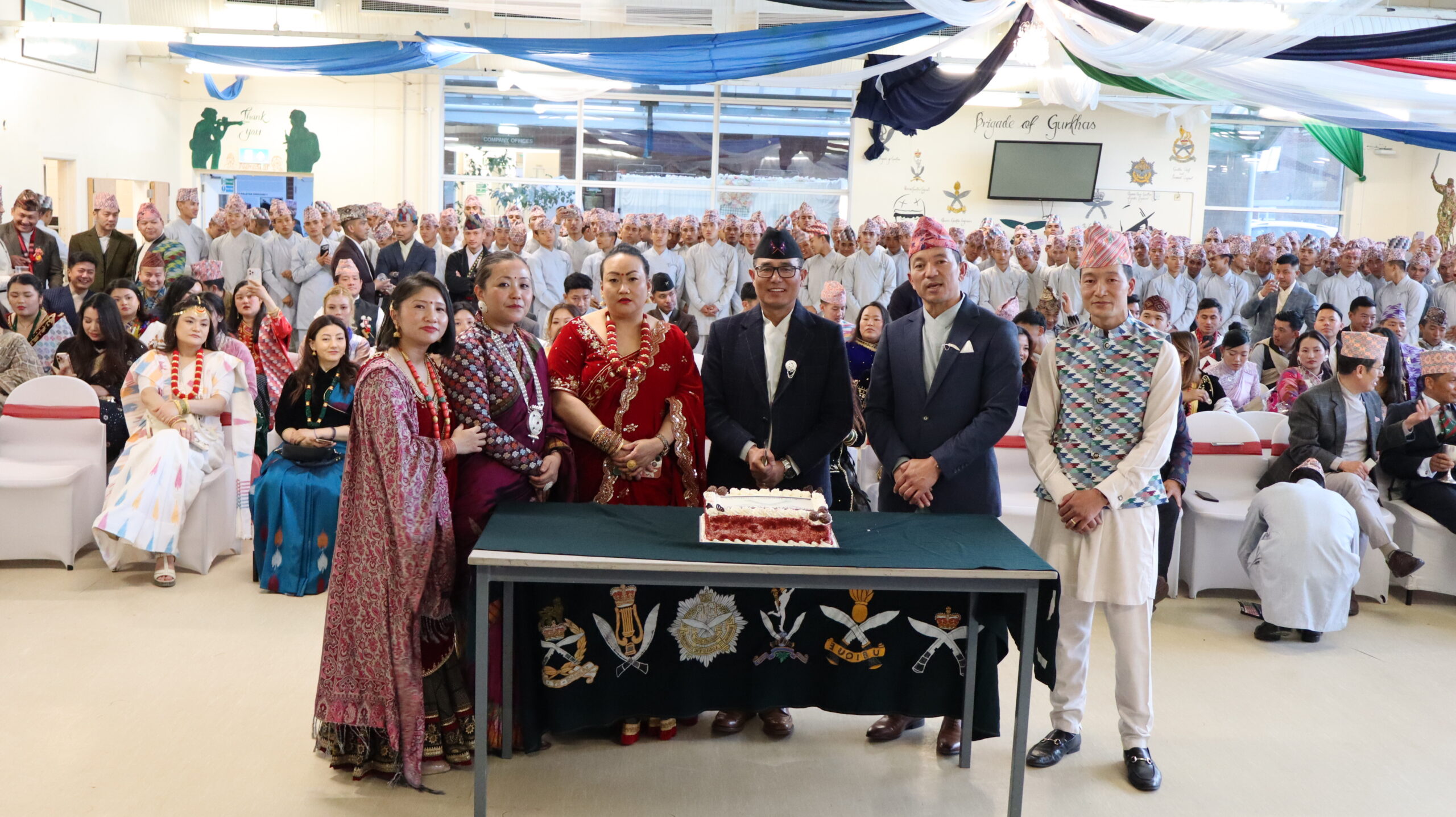Nepalese New Year with Gurkha Training Company