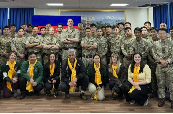 Gurkha Welfare Trust Visit to 250 Gurkha Signal Squadron Gurkha Welfare Trust Visit to 250 Gurkha Signal Squadron