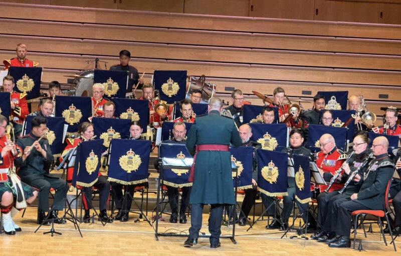 Gurkha Band Take To The Stage in Birmingham
