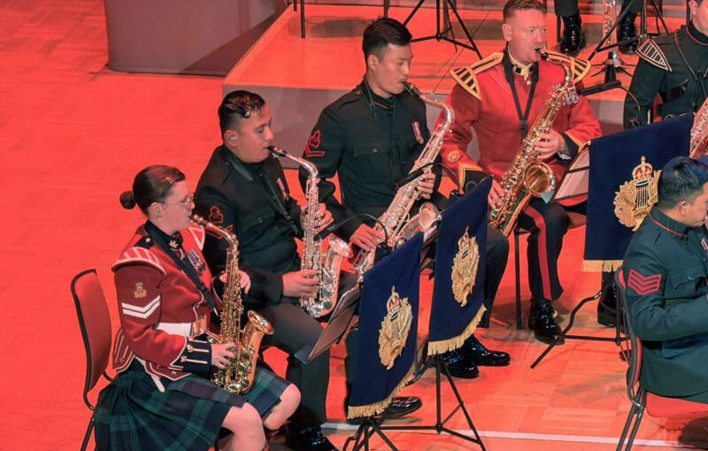 Gurkha Band Take To The Stage in Birmingham