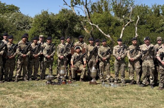 The King’s Gurkha Artillery – First Corps Operational Shooting Competition