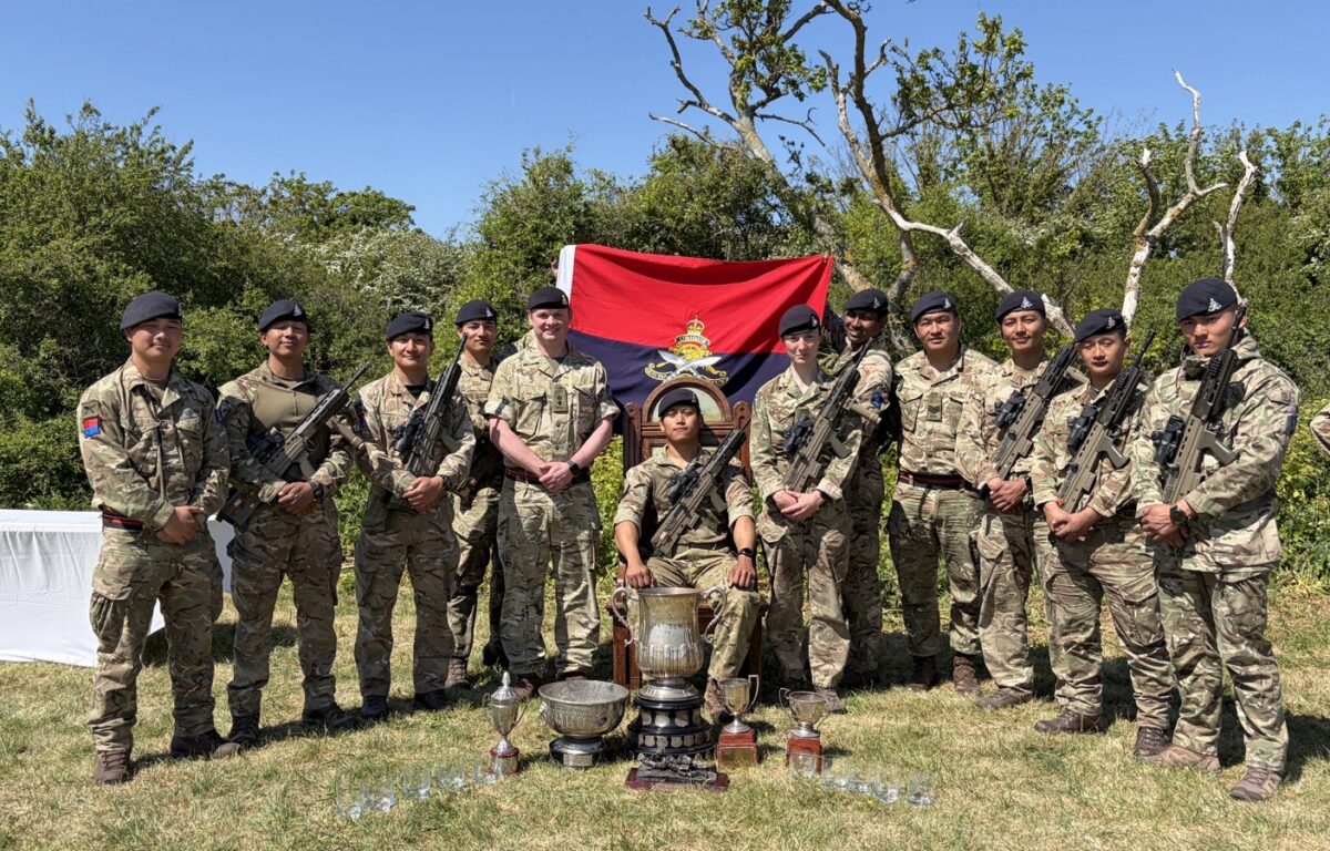 The King’s Gurkha Artillery – First Corps Operational Shooting Competition