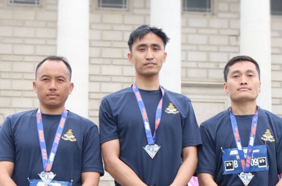 Gurkha Gunners Supporting the Gurkha Museum