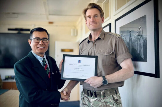 3 Star Commendation for Officer Commanding Gurkha Training Company