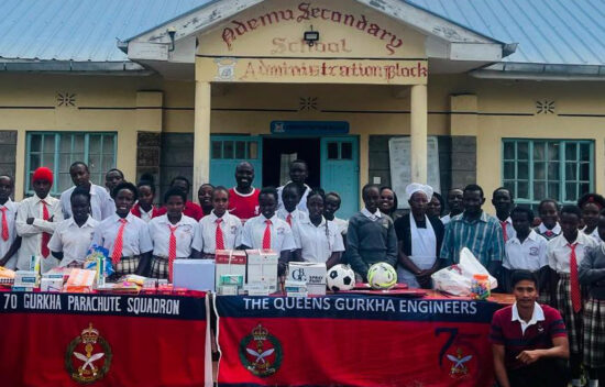 Sappers Carry 16kg Bergens over 70km for Charity
