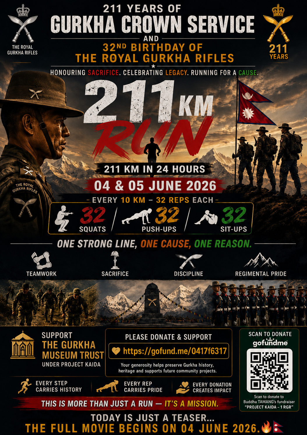 Gurkha Challenge for the Gurkha Museum