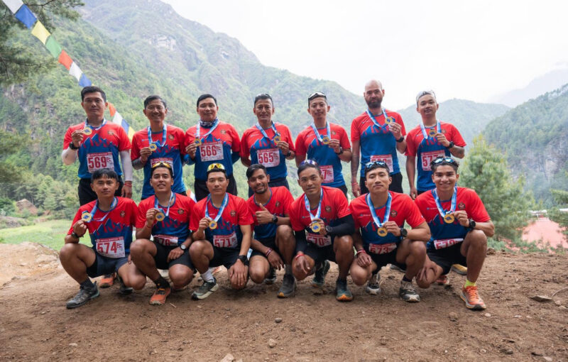 Gurkhas Complete the World's Highest Marathon