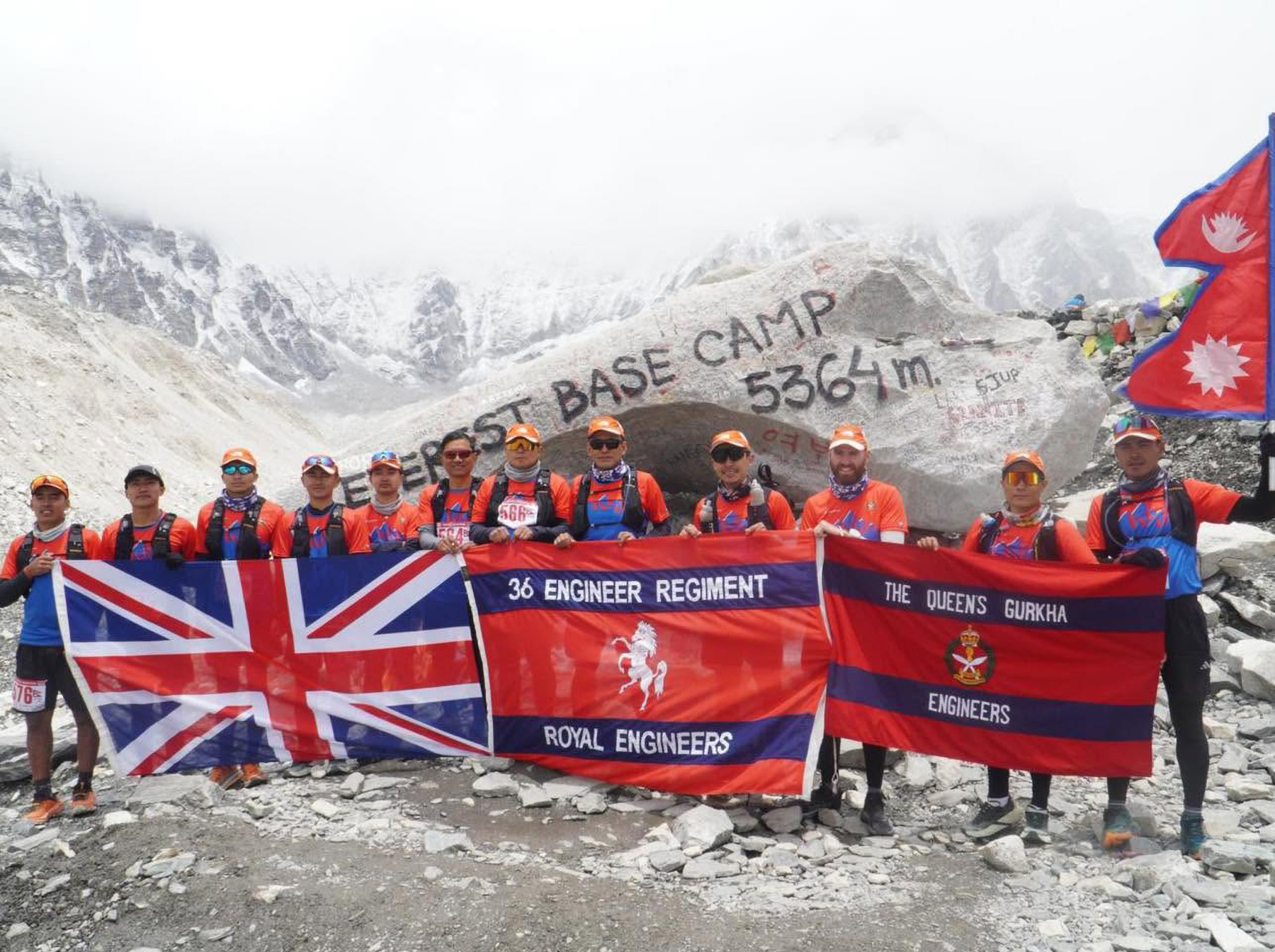 Gurkhas Complete the World's Highest Marathon