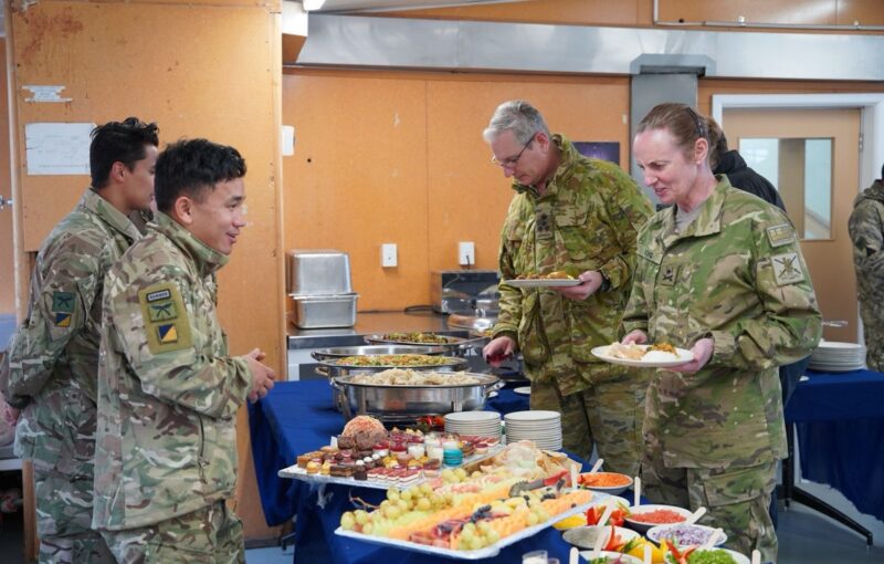 QOGLR Catering team in New Zealand