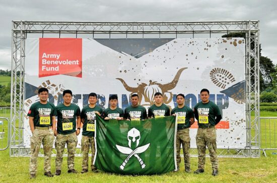 Gold Distinction for Gurkha ARRC Support Battalion at CATERAN YOMP 26 Gold Distinction for Gurkha ARRC Support Battalion at CATERAN YOMP 26