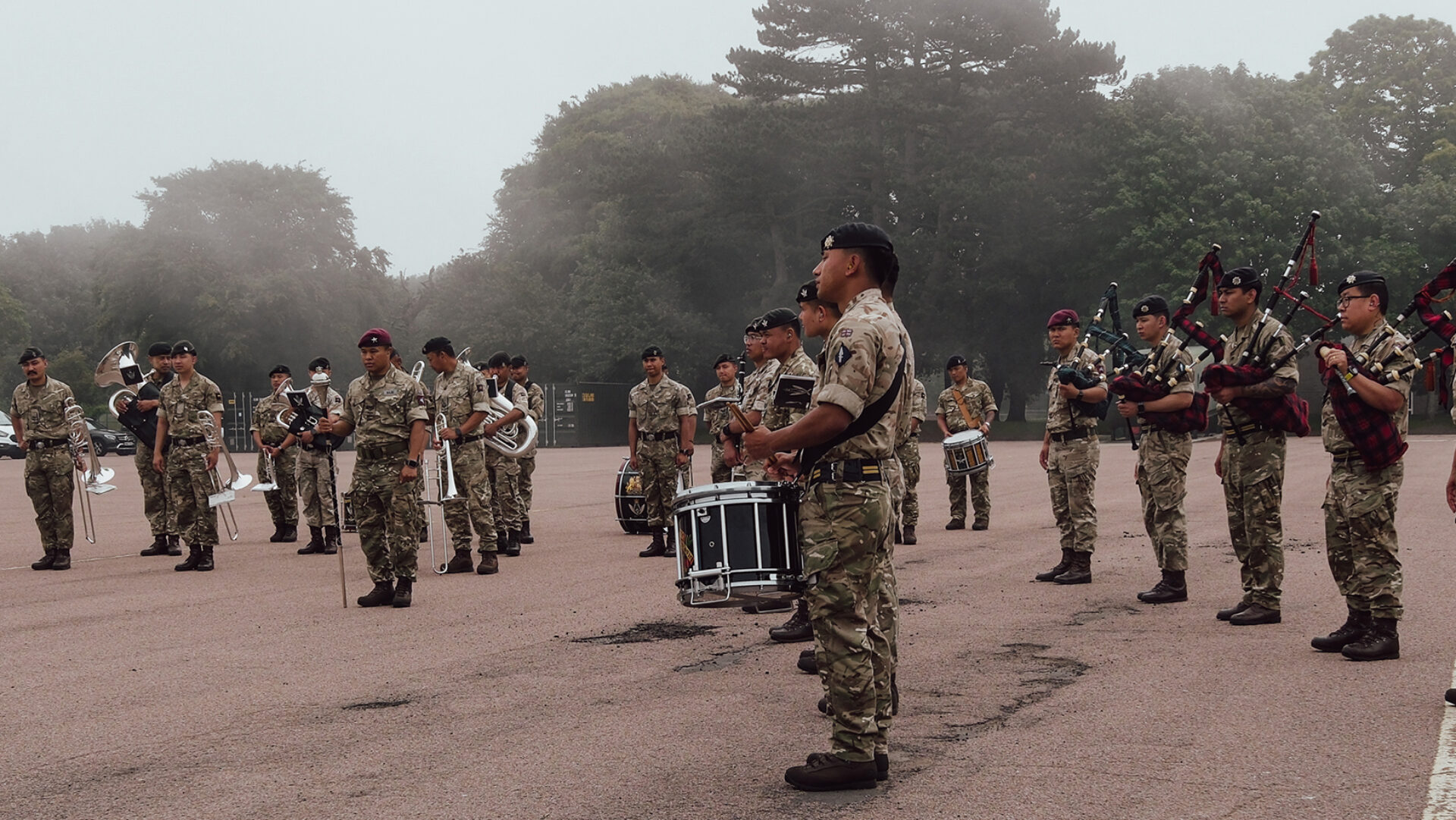 Gurkha Pipes and Drums Training Gurkha Pipes and Drums Training