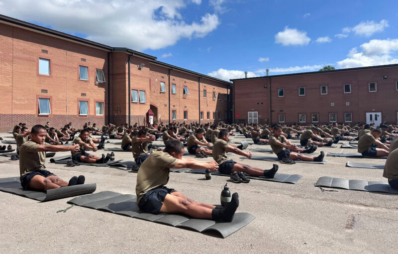 Gurkha Trainees and Staff on International Yoga Day 2026