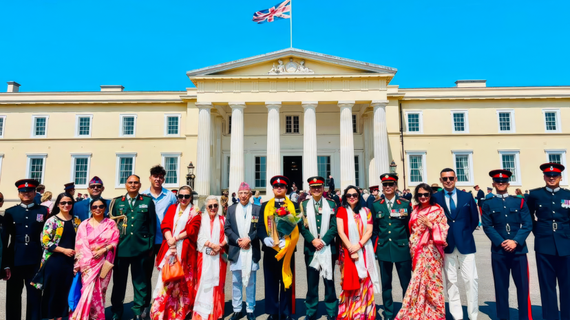 Historic Moment for the Nepali Army at Sandhurst Historic Moment for the Nepali Army at Sandhurst