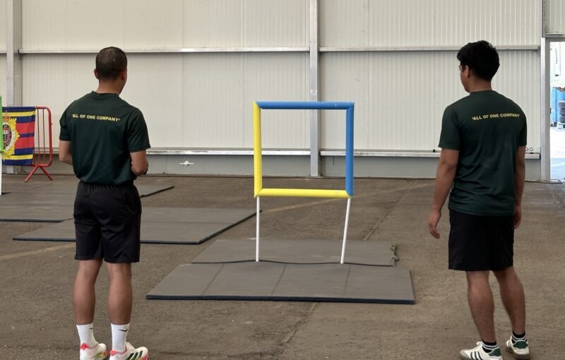 Soldiers from Gurkha Allied Rapid Reaction Corps Support Battalion marked a new milestone in early July by taking part in the inaugural Royal Logistic Corps (RLC) Drone Racing Competition hosted by 7 Regiment RLC in Abingdon.