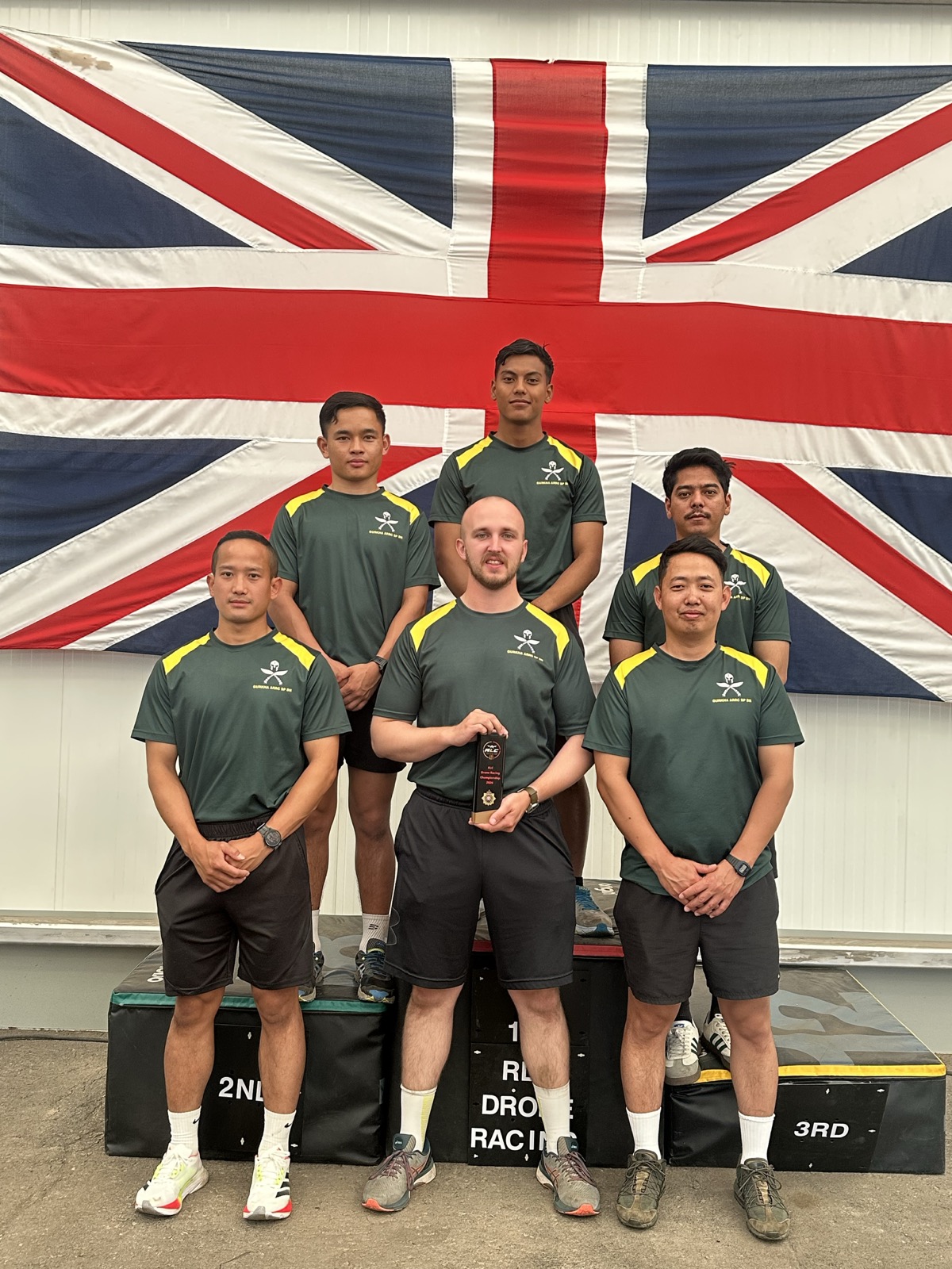 Soldiers from Gurkha Allied Rapid Reaction Corps Support Battalion marked a new milestone in early July by taking part in the inaugural Royal Logistic Corps (RLC) Drone Racing Competition hosted by 7 Regiment RLC in Abingdon.
