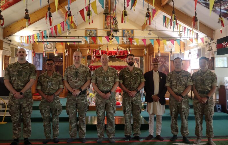 Commandant Soldier Academy visits Gurkha Training Company Commandant Soldier Academy visits Gurkha Training Company
