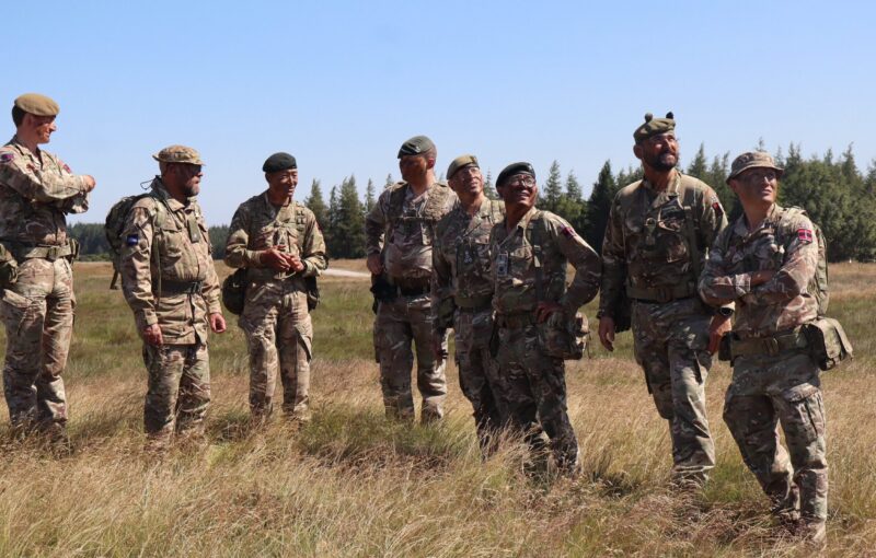 Commandant Soldier Academy visits Gurkha Training Company Commandant Soldier Academy visits Gurkha Training Company