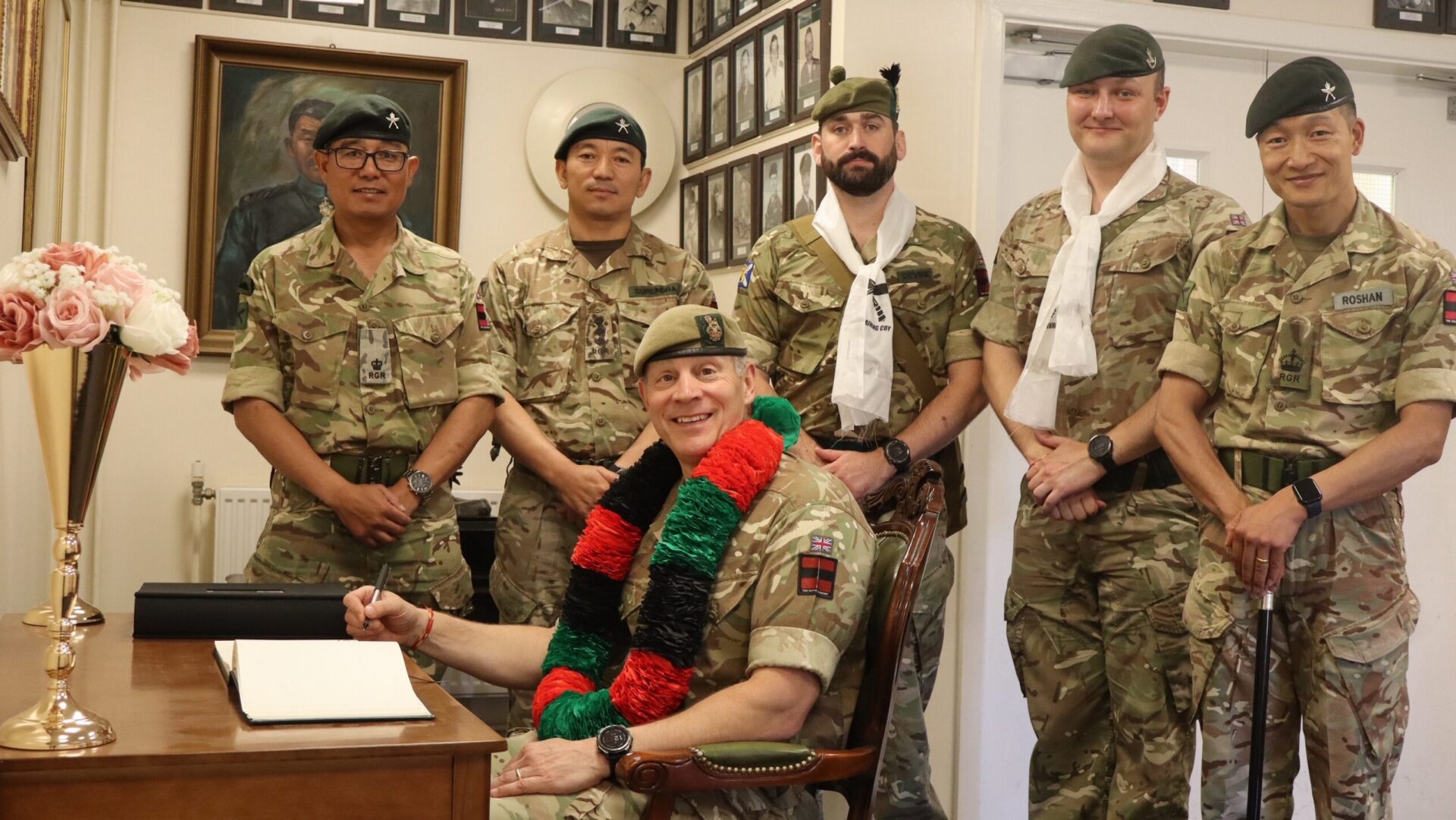 Commandant Soldier Academy visits Gurkha Training Company Commandant Soldier Academy visits Gurkha Training Company
