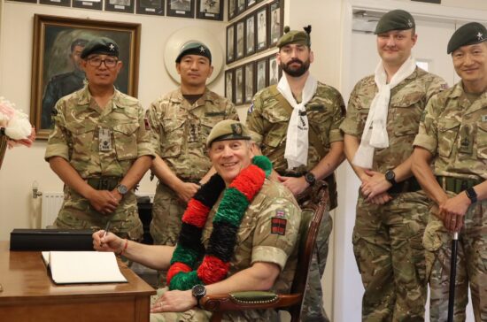 Commandant Soldier Academy visits Gurkha Training Company Commandant Soldier Academy visits Gurkha Training Company