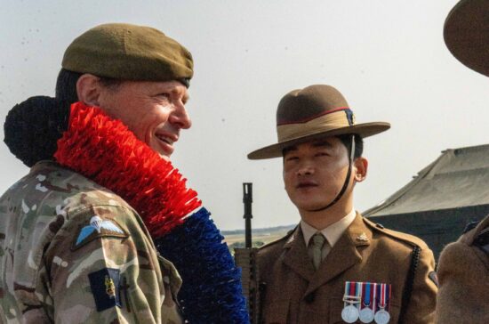 The King’s Gurkha Artillery Welcomes the Chief of the General Staff to Larkhill