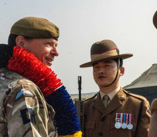The King’s Gurkha Artillery Welcomes the Chief of the General Staff to Larkhill