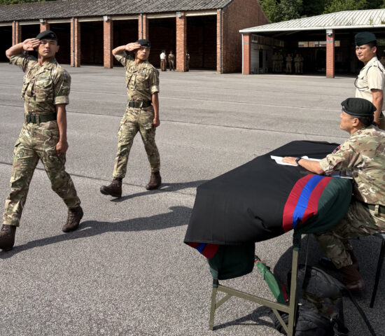Recruit Intake 26 reach a Milestone - Pass off the Square