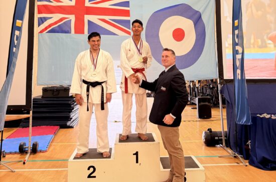 Rifleman Dhirendra Shines at UKAF Inter Service Karate Championships