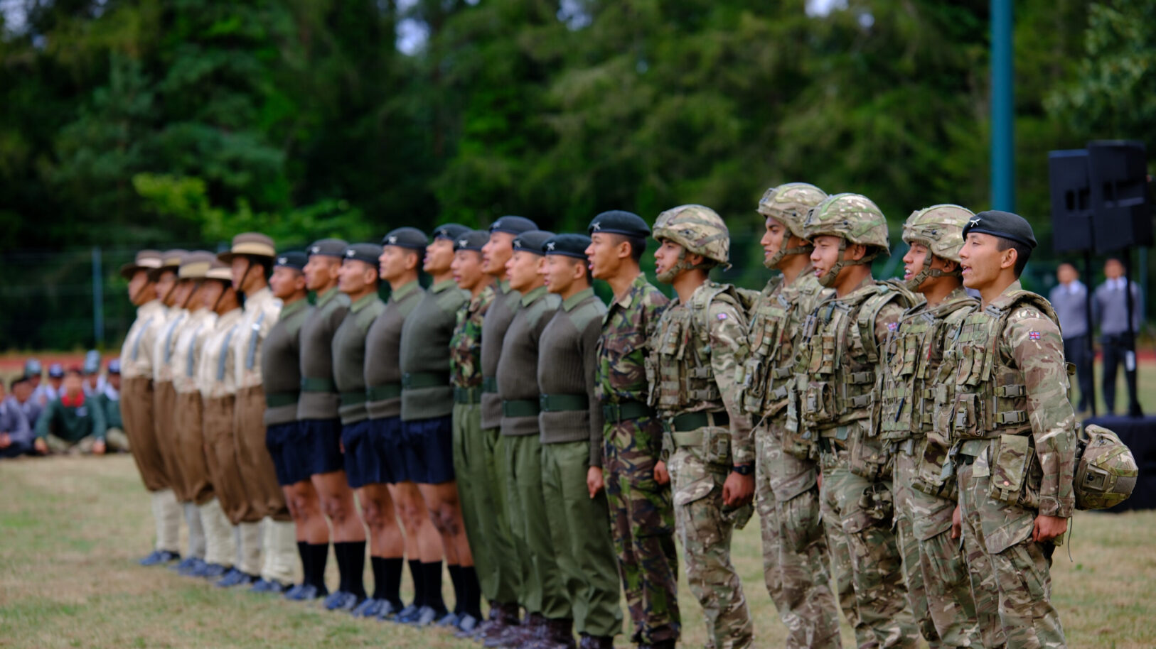 Gurkha Training Company Catterick 75th anniversary event Gurkha Training Company Catterick 75th anniversary event