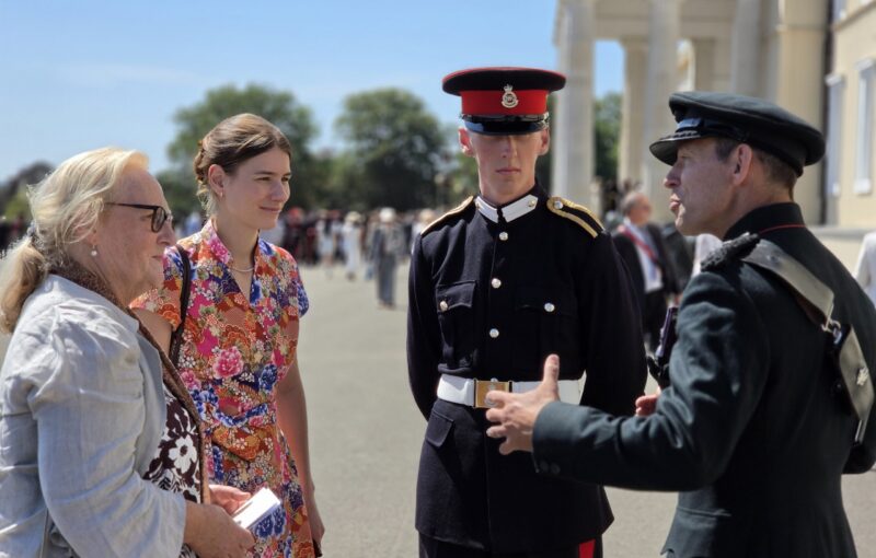 The Royal Gurkha Rifles new officers