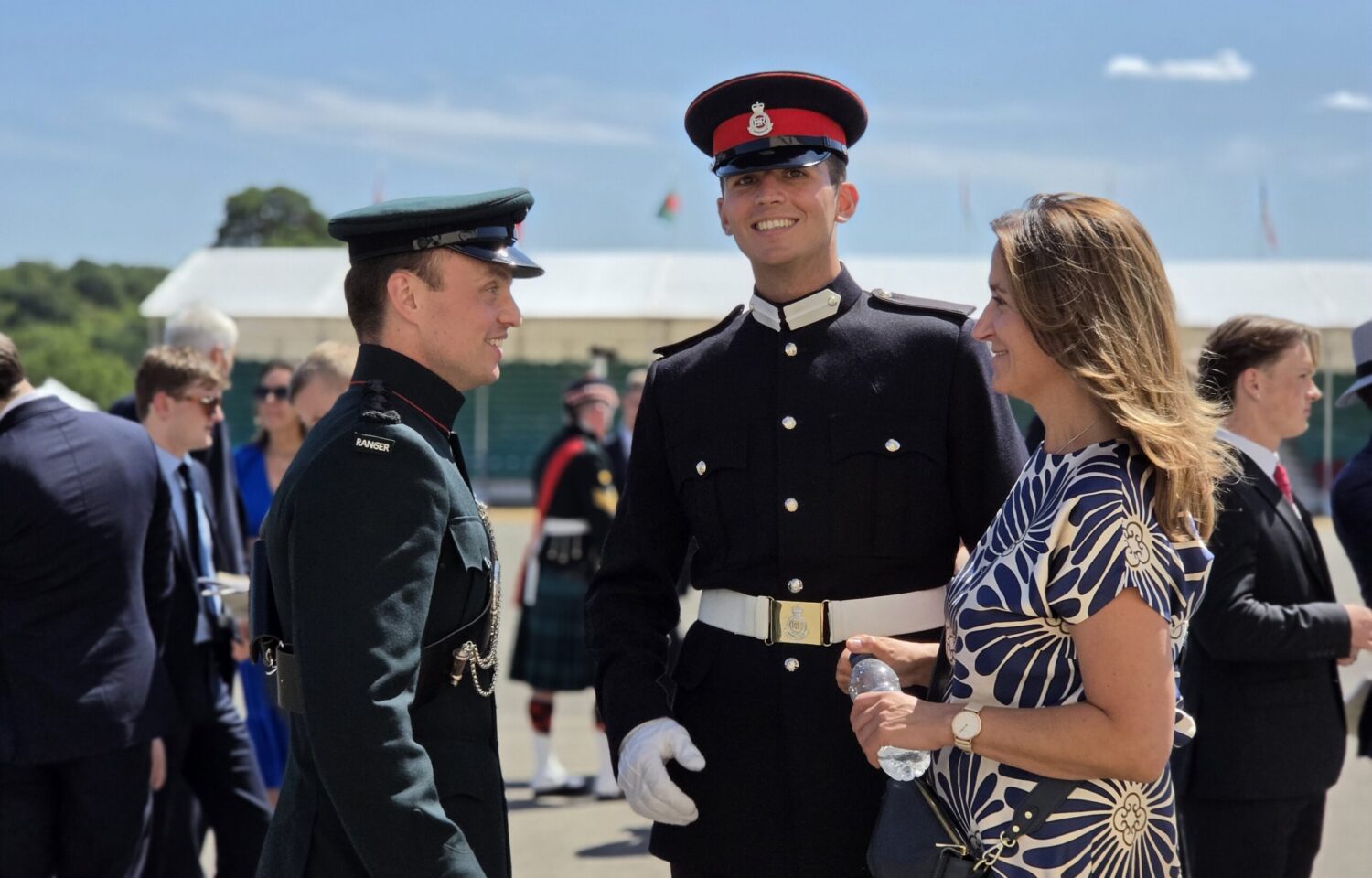 The Royal Gurkha Rifles new officers