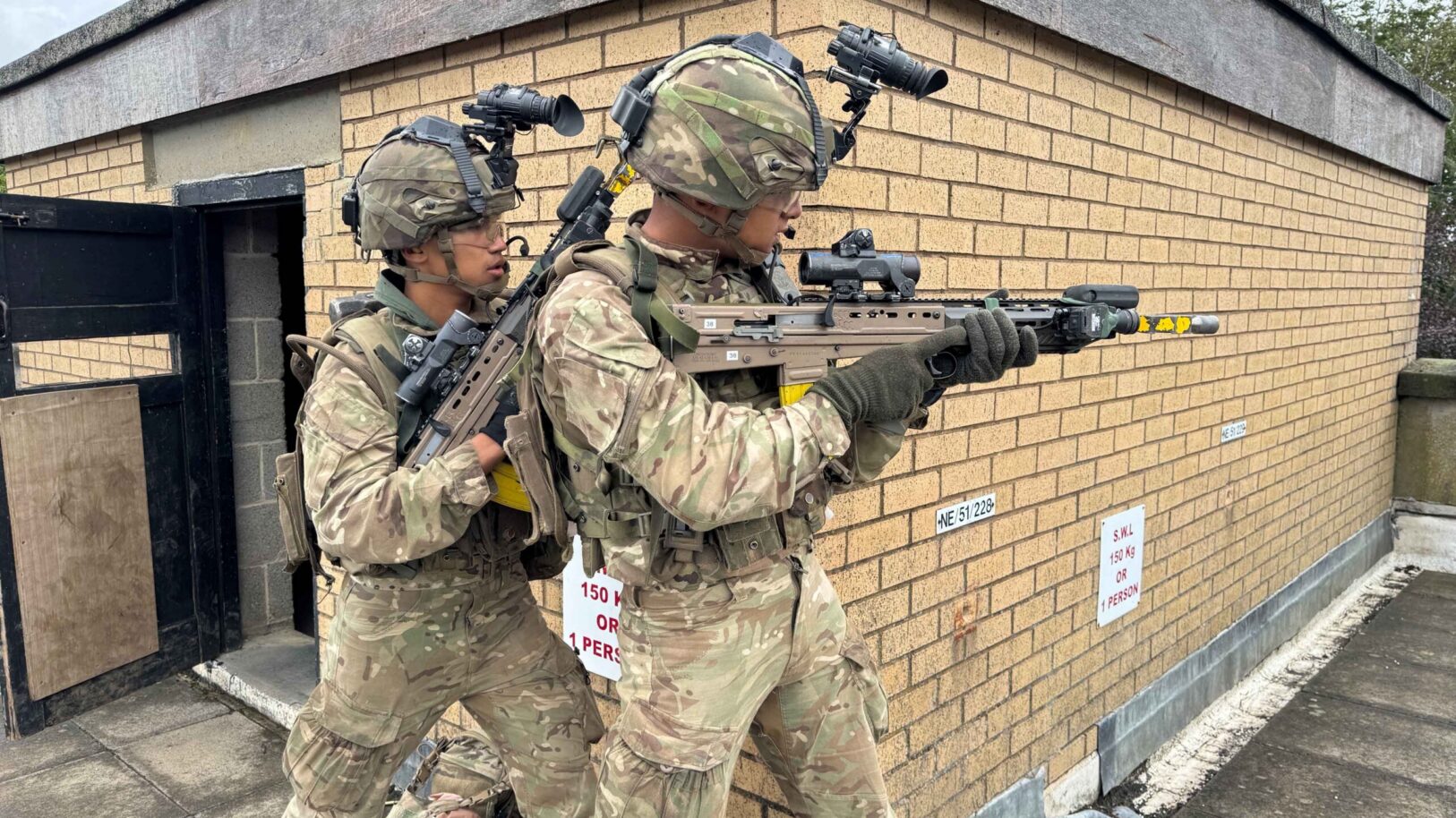 Gurkha Recruit Intake 26 Get to Grips with Urban Warfare Training Gurkha Recruit Intake 26 Get to Grips with Urban Warfare Training