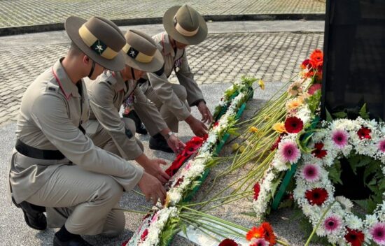 2 RGR Commemorate the 60th Anniversary of the Borneo Confrontation 2 RGR Commemorate the 60th Anniversary of the Borneo Confrontation