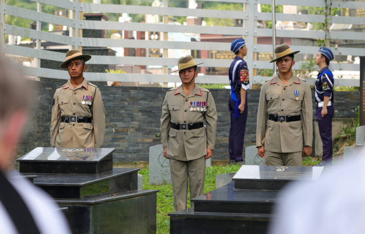 2 RGR Commemorate the 60th Anniversary of the Borneo Confrontation 2 RGR Commemorate the 60th Anniversary of the Borneo Confrontation