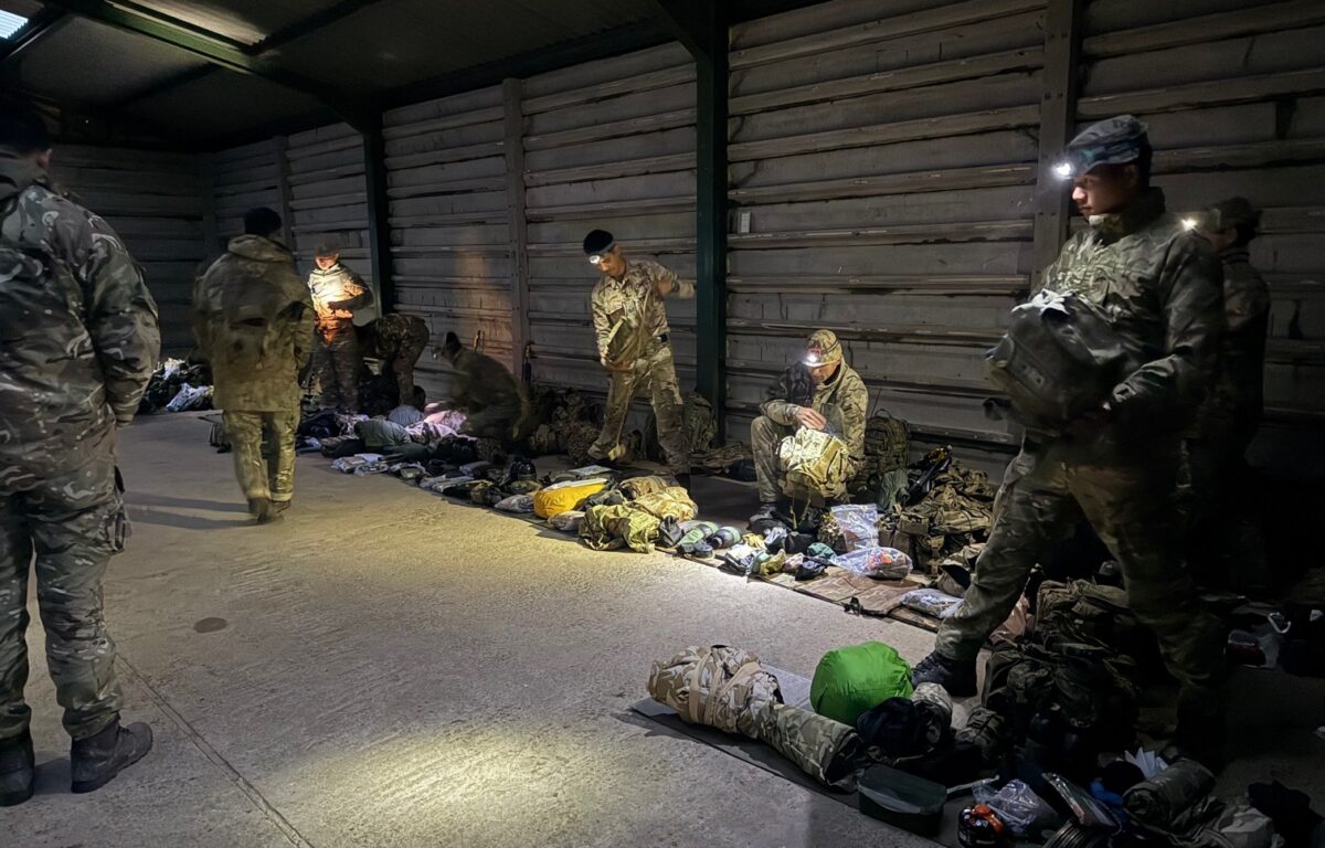 Brigade Training Team Deliver Pre-Cambrian Patrol Training Brigade Training Team Deliver Pre-Cambrian Patrol Training