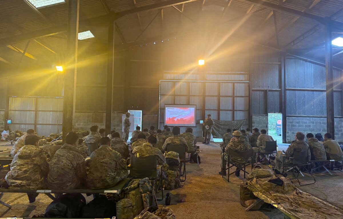 Brigade Training Team Deliver Pre-Cambrian Patrol Training Brigade Training Team Deliver Pre-Cambrian Patrol Training