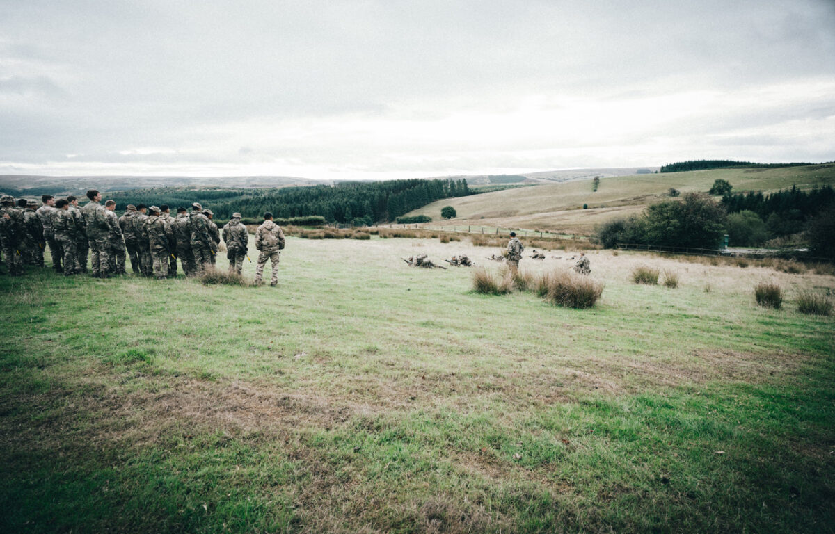 Brigade Training Team Deliver Pre-Cambrian Patrol Training Brigade Training Team Deliver Pre-Cambrian Patrol Training
