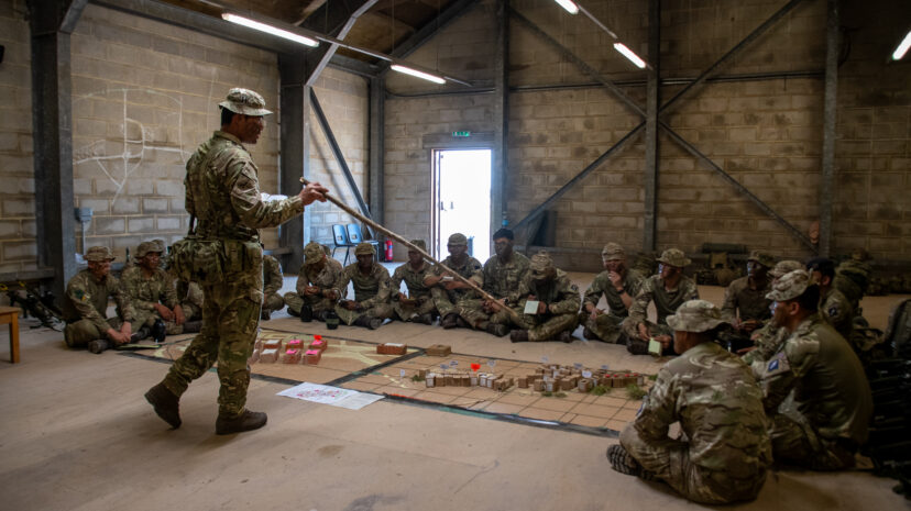 GARRC Support Battalion Tackle Urban Operations and Live Fire Tactical Training GARRC Support Battalion Tackle Urban Operations and Live Fire Tactical Training