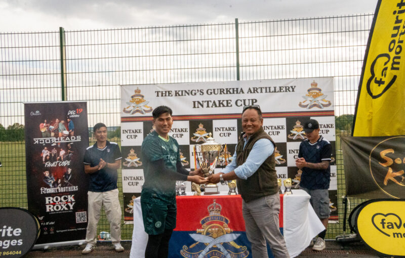 The King’s Gurkha Artillery Inaugural Intake Football Cup 2026