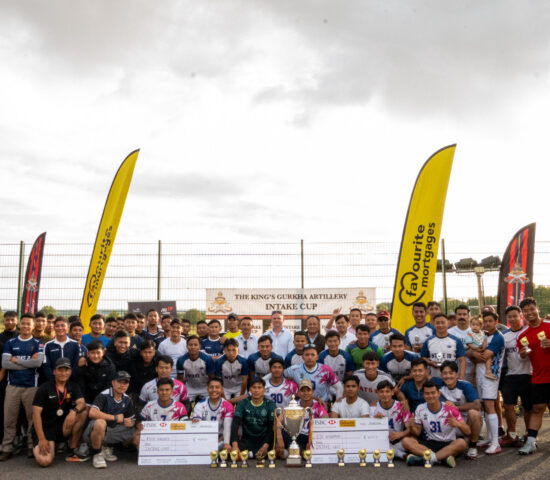 The King’s Gurkha Artillery Inaugural Intake Football Cup 2026