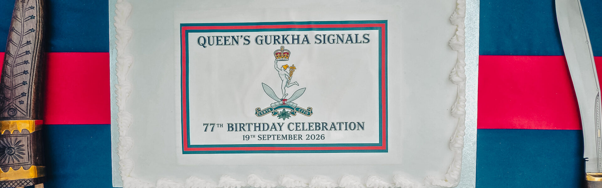 Queen’s Gurkha Signals Celebrate 77th Anniversary Queen’s Gurkha Signals Celebrate 77th Anniversary