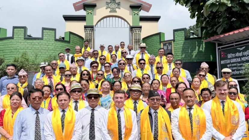 Monument Unveiled in Dharan in Honour of the Queen’s Own Gurkha Logistic Regiment Monument Unveiled in Dharan in Honour of the Queen’s Own Gurkha Logistic Regiment