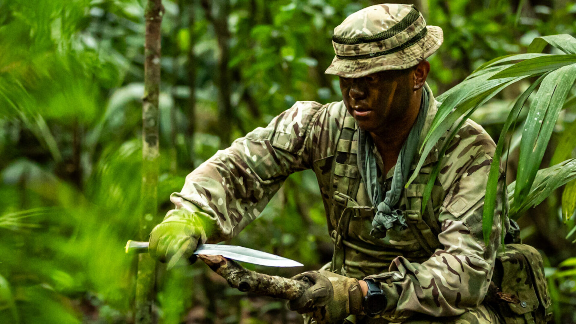 Gurkha in the Jungle Gurkha in the Jungle