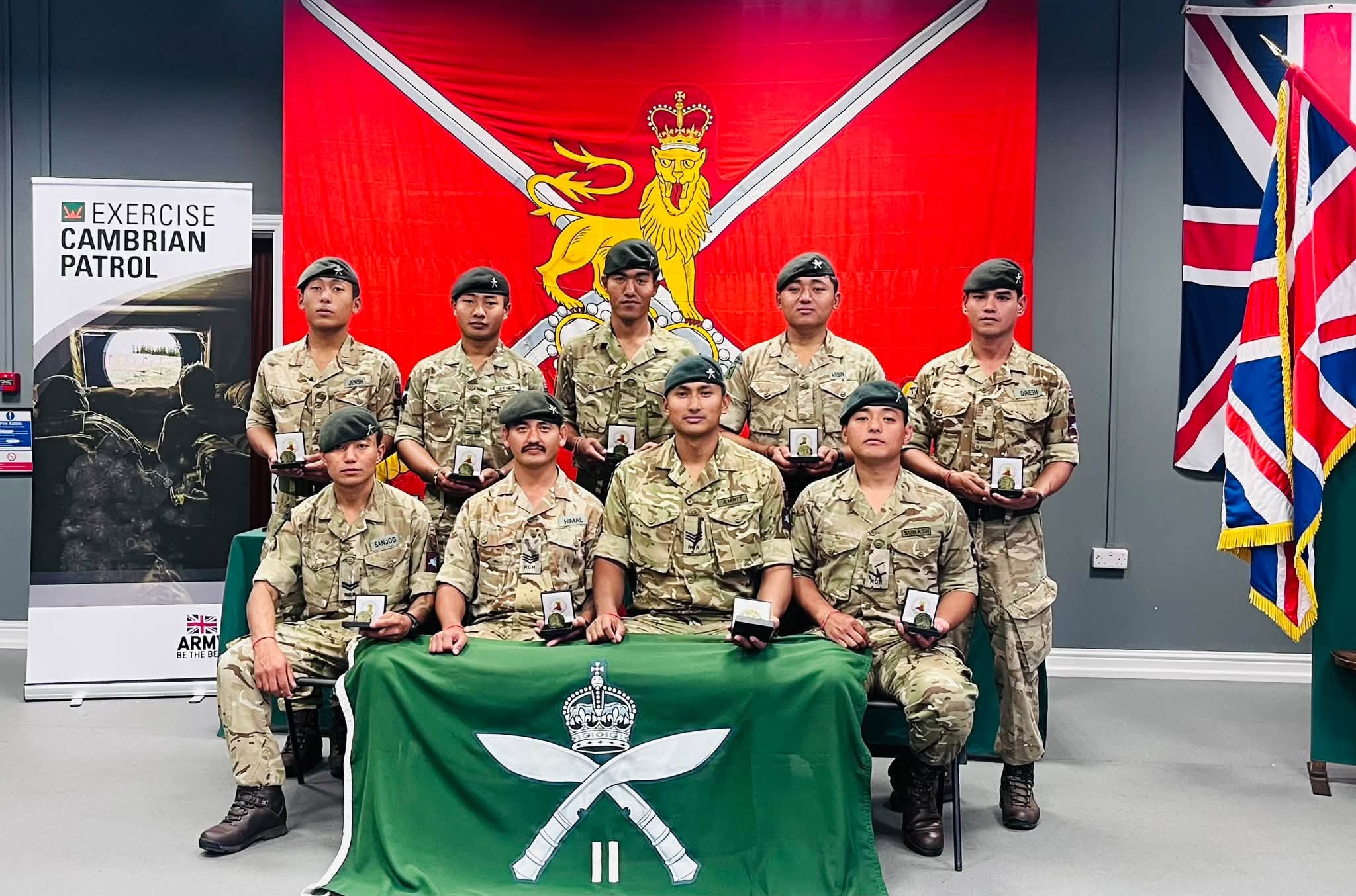 7th Consecutive Year Gold Medal Secured by 2 RGR on Exercise CAMBRIAN PATROL