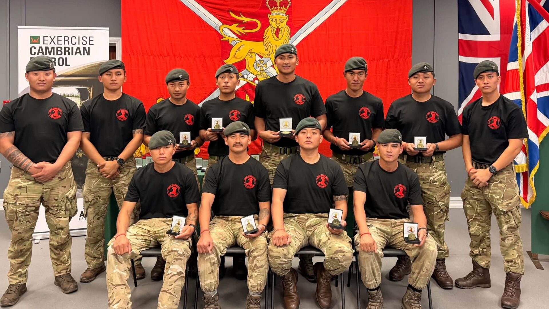 7th Consecutive Year Gold Medal Secured by 2 RGR on Exercise CAMBRIAN PATROL