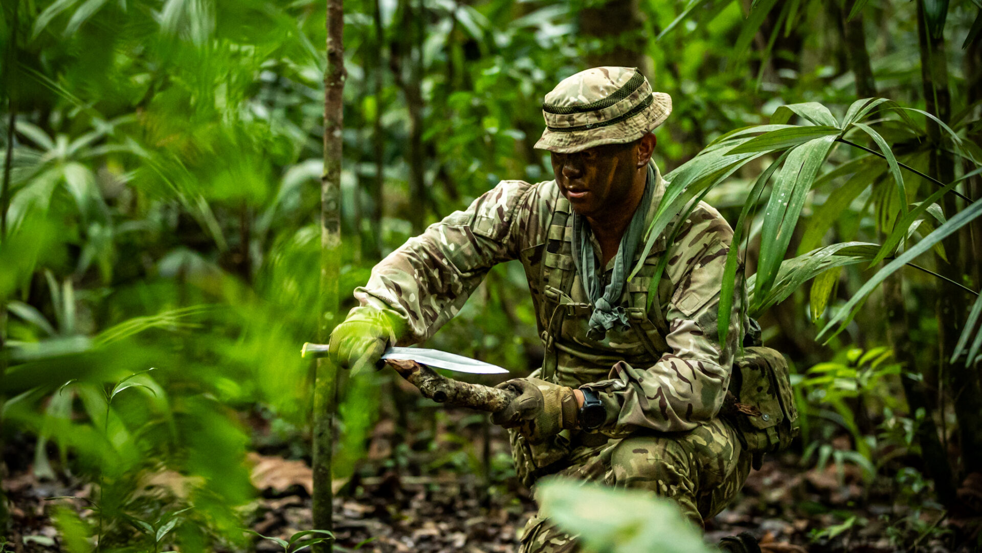 69 Gurkha Field Squadron Deployed in Belize