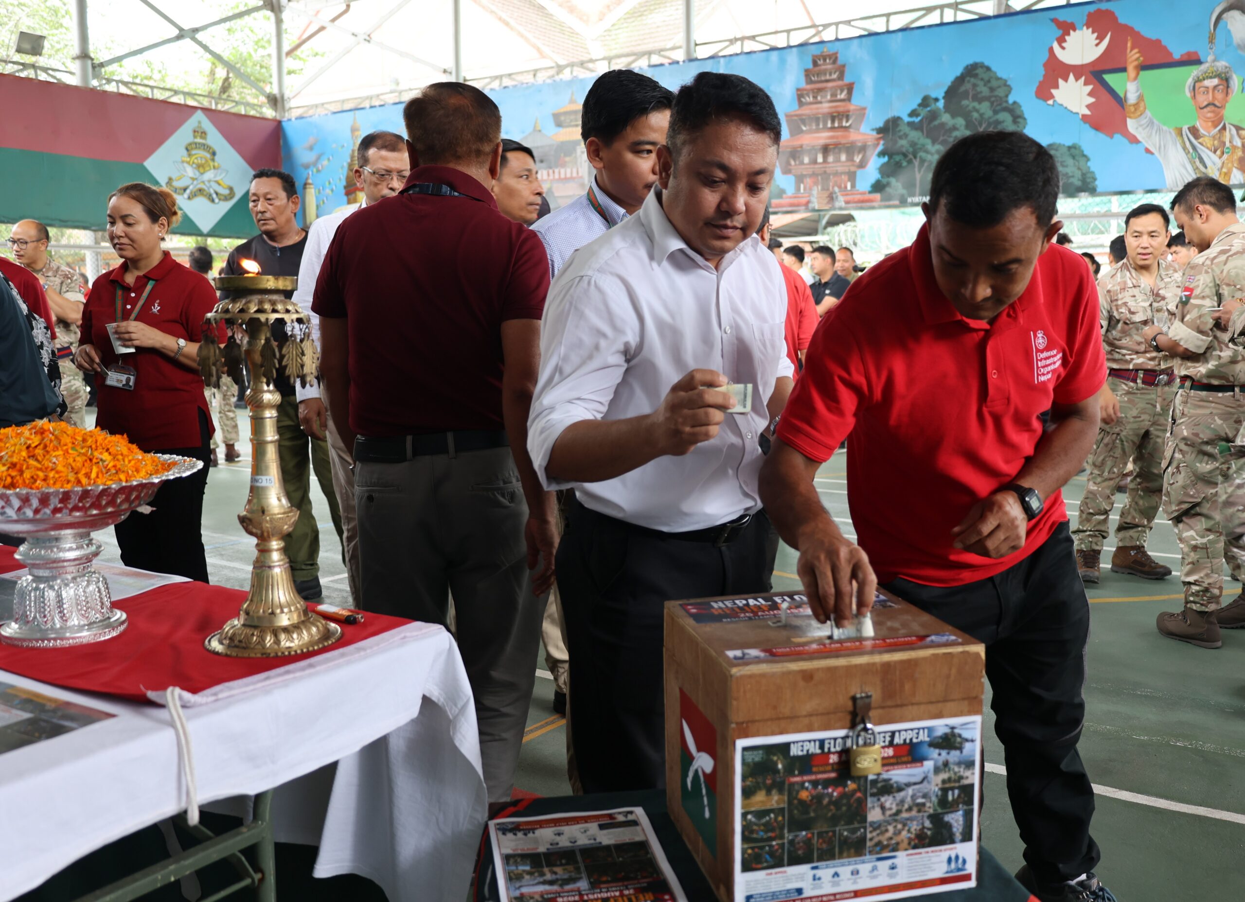 British Gurkhas Nepal Flood Relief Support British Gurkhas Nepal Flood Relief Support