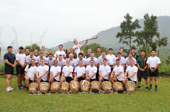 Course Personnel Complete the Challenging Doko Run in Pokhara Course Personnel Complete the Challenging Doko Run in Pokhara