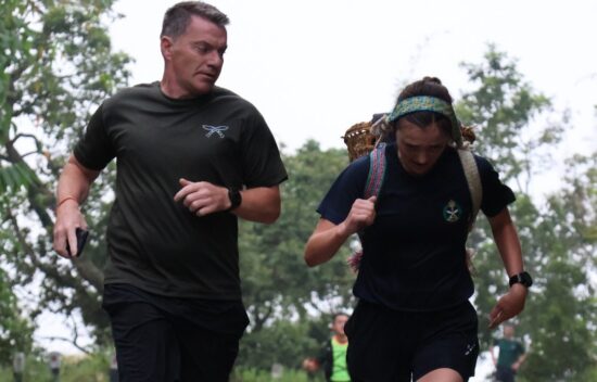 Course Personnel Complete the Challenging Doko Run in Pokhara