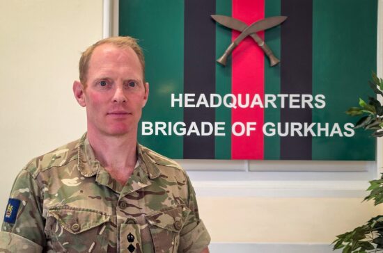 Colonel Hugo P S Stanford-Tuck – Colonel Brigade of Gurkhas